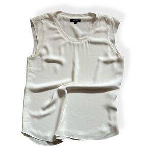 White Sleeveless Top